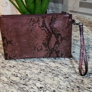 INC Luci Python Embossed Wallet.